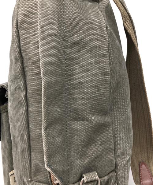 日乃本帆布（ヒノモトハンプ）日乃本帆布 (ヒノモトハンプ) リュック カーキの古着・服飾アイテム