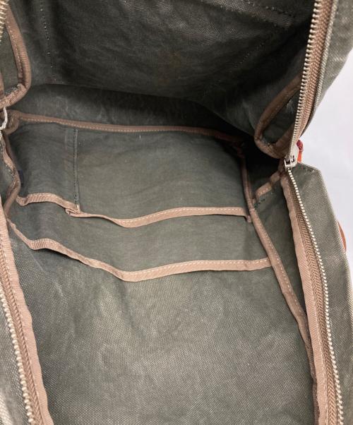 日乃本帆布（ヒノモトハンプ）日乃本帆布 (ヒノモトハンプ) リュック カーキの古着・服飾アイテム