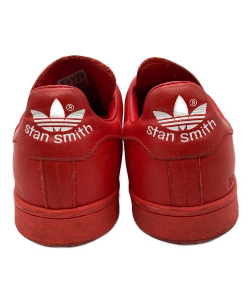adidas（アディダス）adidas (アディダス) RAF SIMONS (ラフシモンズ) STANSMITH ローカットスニーカー レッド サイズ:26.5㎝の古着・服飾アイテム
