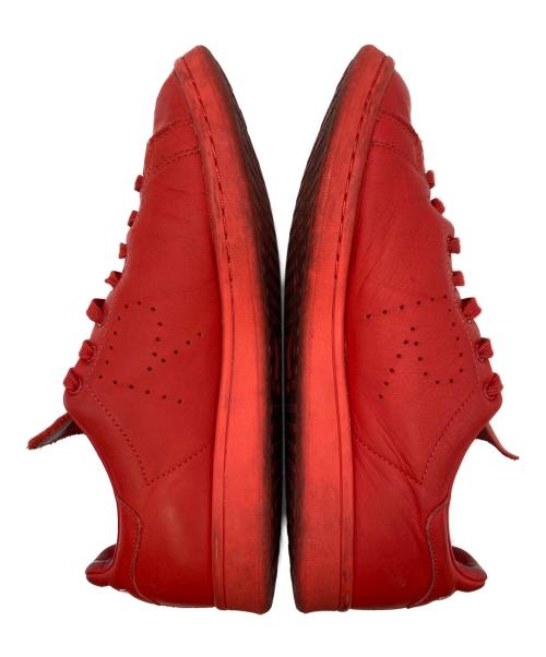 adidas（アディダス）adidas (アディダス) RAF SIMONS (ラフシモンズ) STANSMITH ローカットスニーカー レッド サイズ:26.5㎝の古着・服飾アイテム
