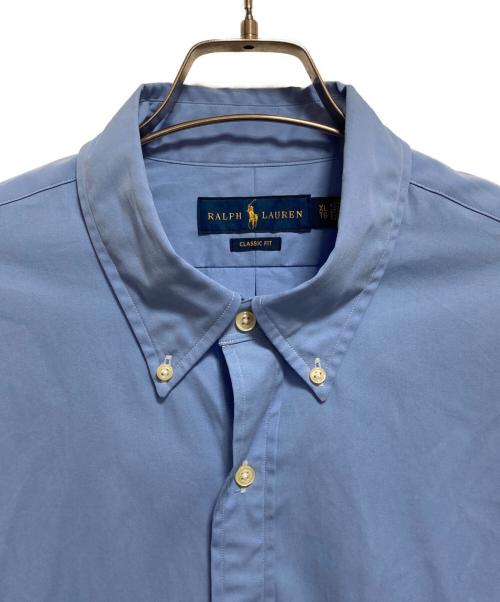 POLO RALPH LAUREN（ポロ・ラルフローレン）POLO RALPH LAUREN (ポロ・ラルフローレン) ボタンダウンシャツ ブルー サイズ:XLの古着・服飾アイテム