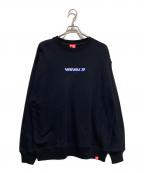 CRAZY RACCOONクレイジーラクーン）の古着「クルーネックスウェット」｜ブラック