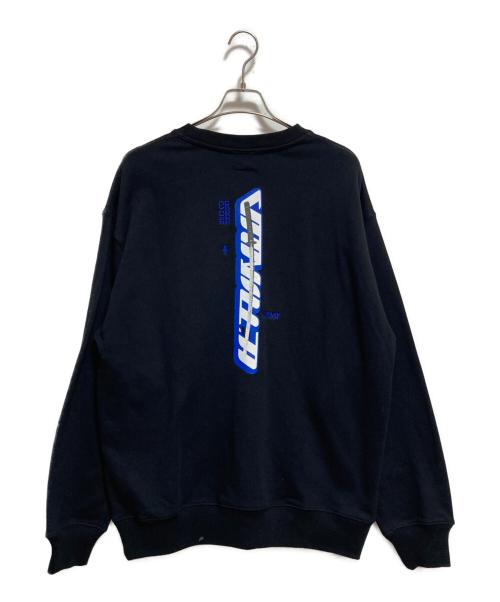 CRAZY RACCOON（クレイジーラクーン）crazy raccoon (クレイジーラクーン) クルーネックスウェット ブラック サイズ:XLの古着・服飾アイテム