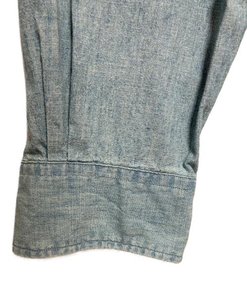 POLO RALPH LAUREN（ポロ・ラルフローレン）POLO RALPH LAUREN (ポロ・ラルフローレン) デニムシャツ ブルー サイズ:XLの古着・服飾アイテム