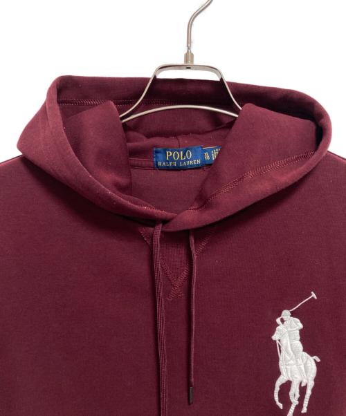 POLO RALPH LAUREN（ポロ・ラルフローレン）POLO RALPH LAUREN (ポロ・ラルフローレン) ビックポニーパーカー ボルドー サイズ:XLの古着・服飾アイテム