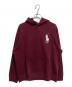POLO RALPH LAUREN（ポロ・ラルフローレン）の古着「ビックポニーパーカー」｜ボルドー