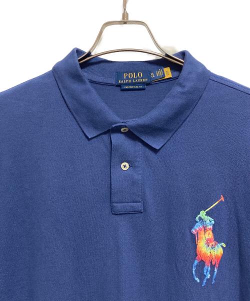 POLO RALPH LAUREN（ポロ・ラルフローレン）POLO RALPH LAUREN (ポロ・ラルフローレン) ポロシャツ ネイビー サイズ:XLの古着・服飾アイテム