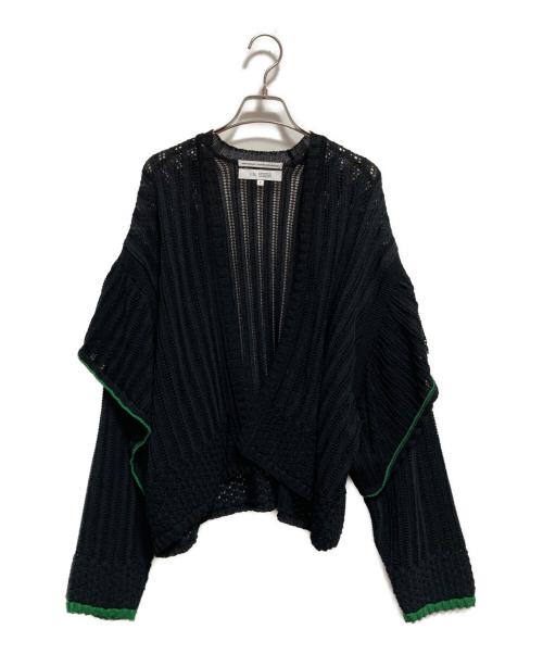 F/CE.（エフシーイー）F/CE. (エフシーイー) カーディガン ブラック サイズ:FREEの古着・服飾アイテム