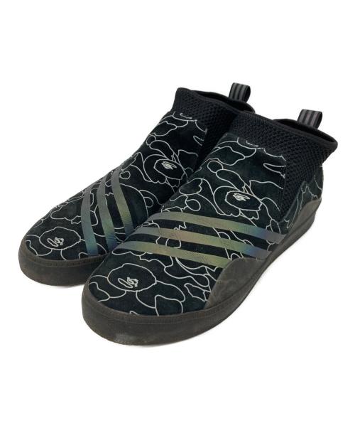adidas（アディダス）adidas (アディダス) A BATHING APE (アベイシングエイプ) 3ST.002 'Core Black' ブラック サイズ:27㎝の古着・服飾アイテム