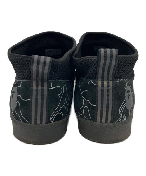 adidas（アディダス）adidas (アディダス) A BATHING APE (アベイシングエイプ) 3ST.002 'Core Black' ブラック サイズ:27㎝の古着・服飾アイテム