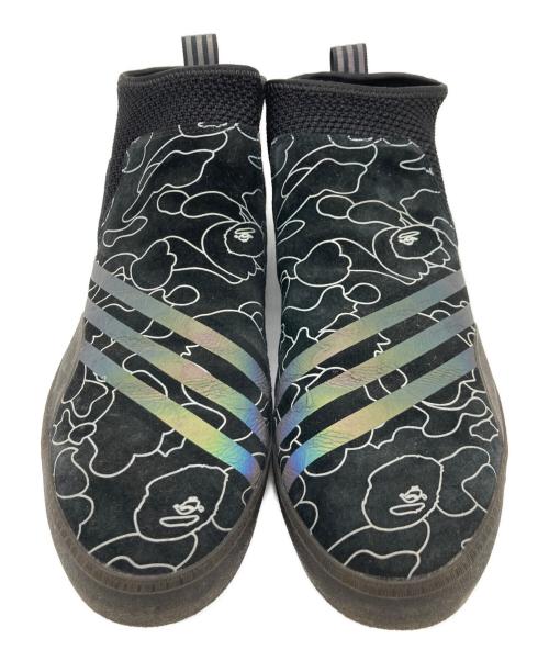adidas（アディダス）adidas (アディダス) A BATHING APE (アベイシングエイプ) 3ST.002 'Core Black' ブラック サイズ:27㎝の古着・服飾アイテム
