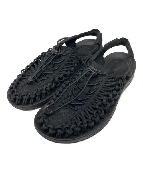 KEEN（キーン）KEEN (キーン) ユニークサンダル ブラック サイズ:23.5cmの古着・服飾アイテム