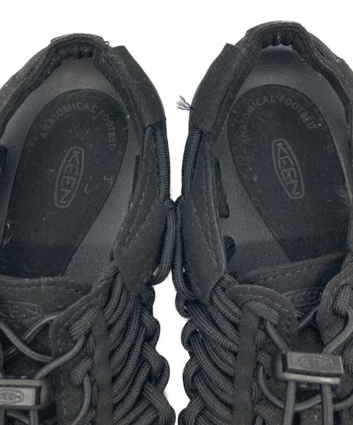 KEEN（キーン）KEEN (キーン) ユニークサンダル ブラック サイズ:23.5cmの古着・服飾アイテム