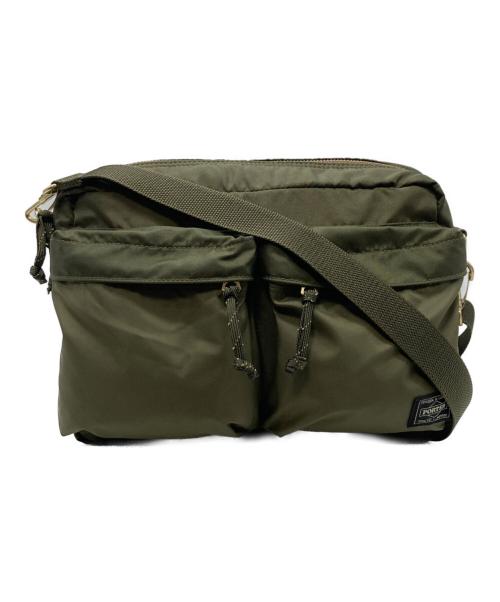 PORTER（ポーター）PORTER (ポーター) SHOULDER BAG(S) オリーブの古着・服飾アイテム