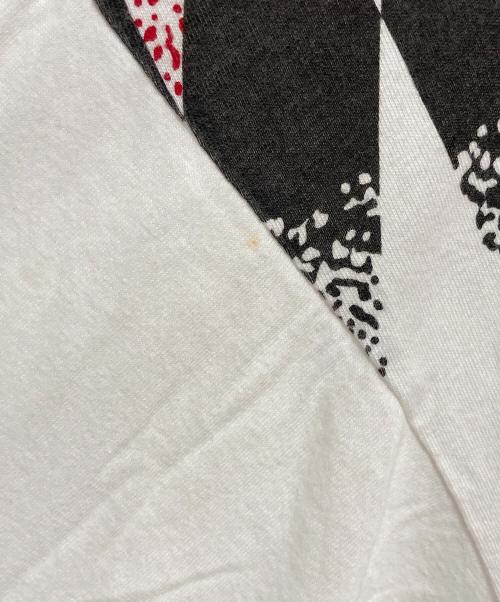adidas（アディダス）adidas (アディダス) 90’ｓプリントＴシャツ ホワイト サイズ:Lの古着・服飾アイテム