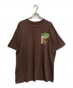 cactus jackカクタス・ジャック）の古着「両面プリントTシャツ」｜ブラウン