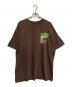 CACTUS JACK（カクタス・ジャック）の古着「両面プリントTシャツ」｜ブラウン