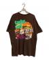 CACTUS JACK (カクタス・ジャック) 両面プリントTシャツ ブラウン サイズ:XL：8000円