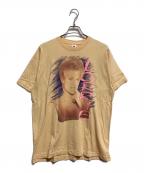 FRUIT OF THE LOOMフルーツオブザルーム）の古着「ツアーTシャツ」｜ベージュ