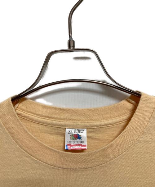 FRUIT OF THE LOOM（フルーツオブザルーム）FRUIT OF THE LOOM (フルーツオブザルーム) ツアーTシャツ ベージュ サイズ:XLの古着・服飾アイテム