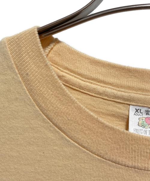 FRUIT OF THE LOOM（フルーツオブザルーム）FRUIT OF THE LOOM (フルーツオブザルーム) ツアーTシャツ ベージュ サイズ:XLの古着・服飾アイテム