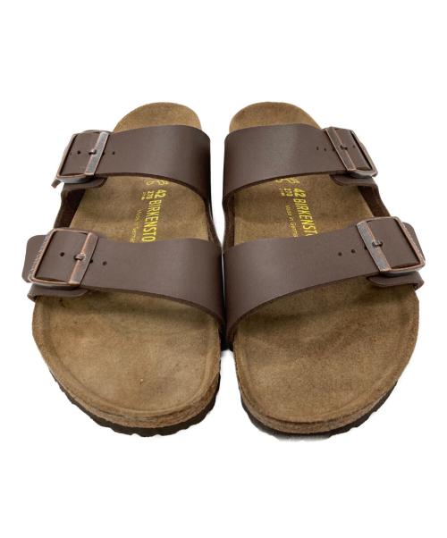 BIRKENSTOCK（ビルケンシュトック）BIRKENSTOCK (ビルケンシュトック) アリゾナサンダル ブラウン サイズ:27㎝の古着・服飾アイテム