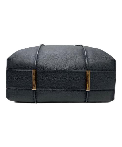 TOD'S（トッズ）TOD'S (トッズ) Tタイムレスショッピングバッグ ブラックの古着・服飾アイテム