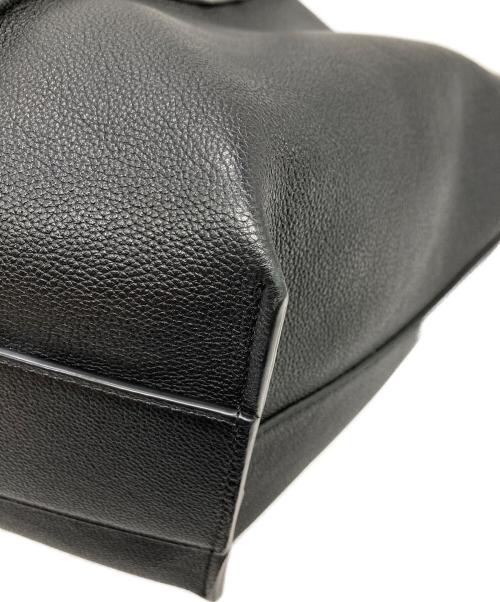 TOD'S（トッズ）TOD'S (トッズ) Tタイムレスショッピングバッグ ブラックの古着・服飾アイテム