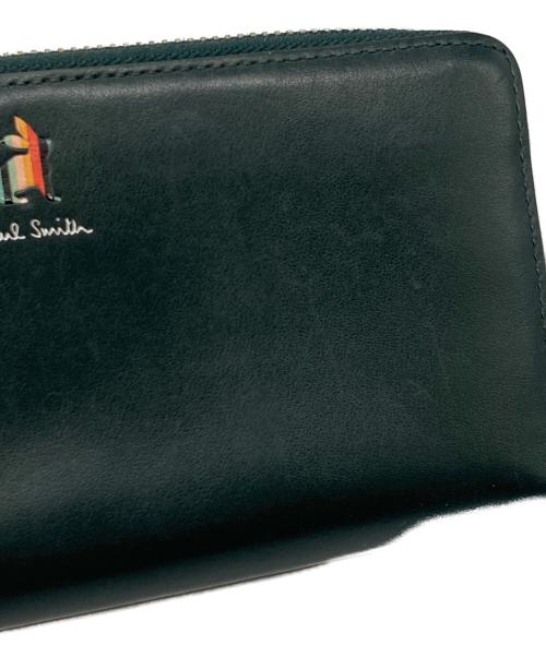 PAUL SMITH（ポールスミス）Paul Smith (ポールスミス) 長財布 グリーンの古着・服飾アイテム