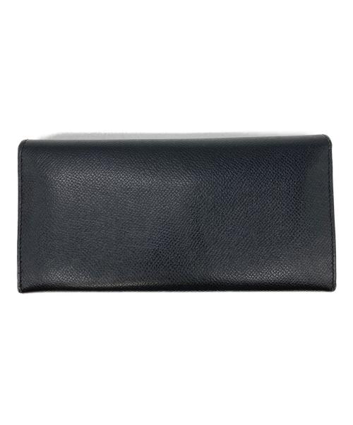 Salvatore Ferragamo（サルヴァトーレ フェラガモ）Salvatore Ferragamo (サルヴァトーレ フェラガモ) ガンチーニ ロングウォレット ブラックの古着・服飾アイテム