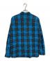 RATS (ラッツ) DOT CHECK SHIRT ブルー×ブラック サイズ:L：10000円