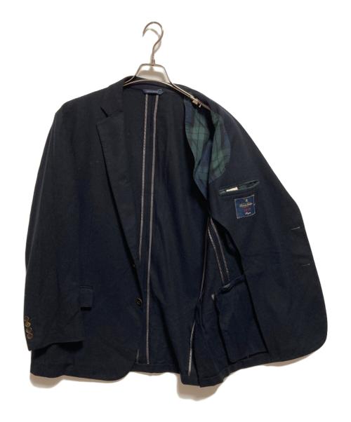 BROOKS BROTHERS（ブルックス・ブラザーズ）BROOKS BROTHERS (ブルックス・ブラザーズ) カシミヤ混ウールテーラードジャケット ネイビー サイズ:44Rの古着・服飾アイテム