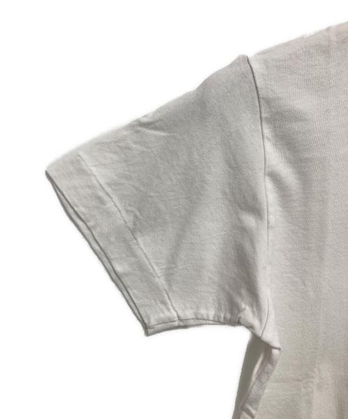 PLAY COMME des GARCONS（プレイコムデギャルソン）PLAY COMME des GARCONS (プレイコムデギャルソン) ハートワッペンTシャツ ホワイト サイズ:Mの古着・服飾アイテム