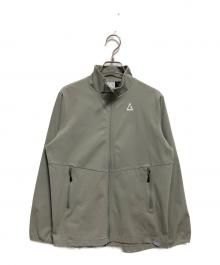ROGER EGGER（ロジャーエーガー）の古着「ベルクソフトシェルJKT」｜グレー