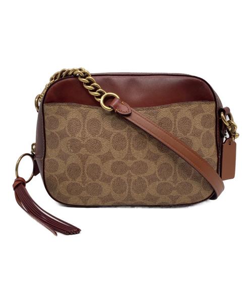 COACH（コーチ）COACH (コーチ) ショルダーバッグ ベージュの古着・服飾アイテム