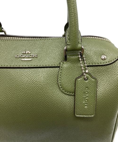 COACH（コーチ）COACH (コーチ) Mini Bennett Satchel  ショルダーバッグ モスグリーンの古着・服飾アイテム