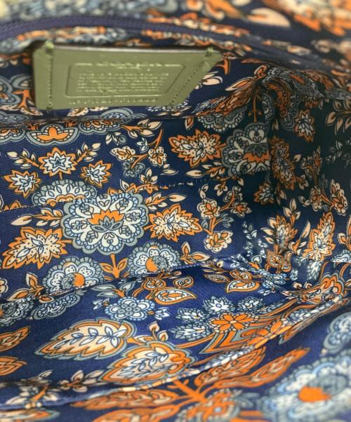 COACH（コーチ）COACH (コーチ) Mini Bennett Satchel  ショルダーバッグ モスグリーンの古着・服飾アイテム