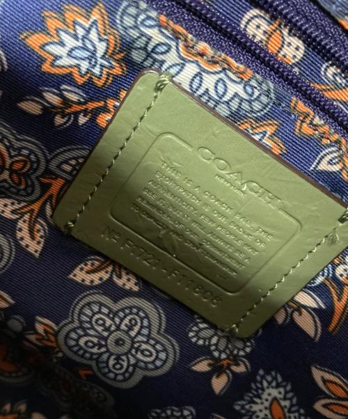 COACH（コーチ）COACH (コーチ) Mini Bennett Satchel  ショルダーバッグ モスグリーンの古着・服飾アイテム