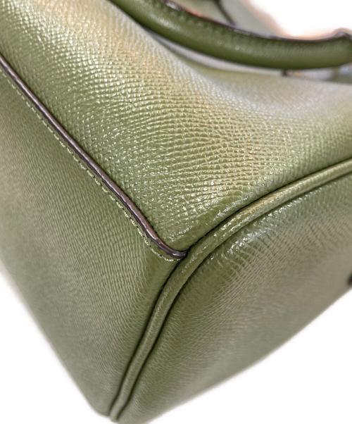 COACH（コーチ）COACH (コーチ) Mini Bennett Satchel  ショルダーバッグ モスグリーンの古着・服飾アイテム