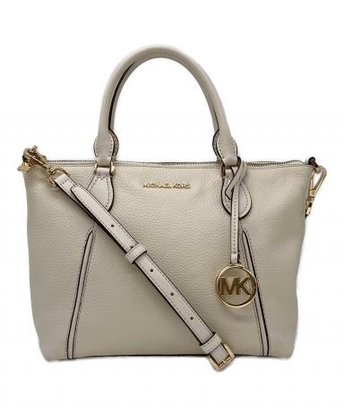 中古・古着通販】MICHAEL KORS (マイケルコース) 2WAYバッグ ホワイト 