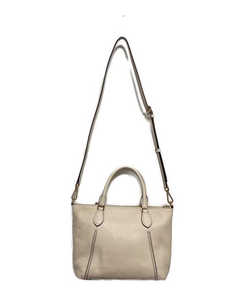 MICHAEL KORS（マイケルコース）MICHAEL KORS (マイケルコース) 2WAYバッグ ホワイトの古着・服飾アイテム