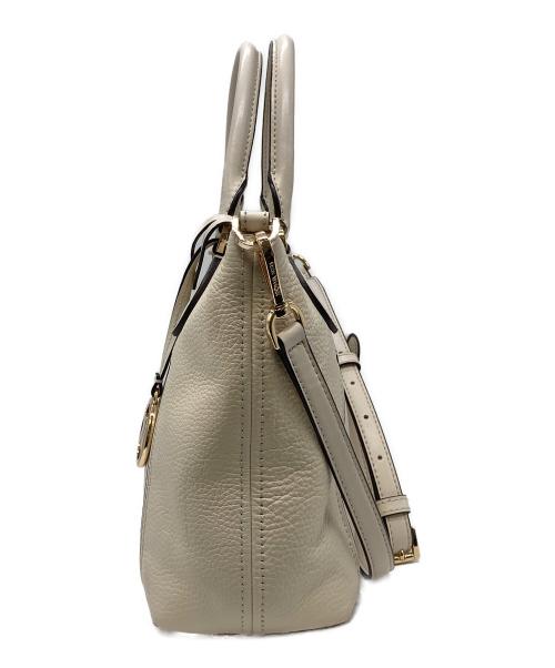 MICHAEL KORS（マイケルコース）MICHAEL KORS (マイケルコース) 2WAYバッグ ホワイトの古着・服飾アイテム