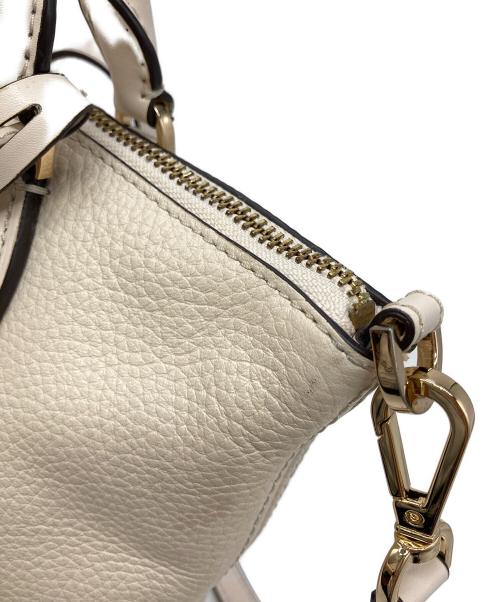 MICHAEL KORS（マイケルコース）MICHAEL KORS (マイケルコース) 2WAYバッグ ホワイトの古着・服飾アイテム