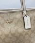 中古・古着 COACH (コーチ) トートバッグ ベージュ：6000円