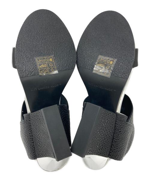 UNITED NUDE（ユナイテッドヌード）UNITED NUDE (ユナイテッドヌード) Raiko ブラック サイズ:37の古着・服飾アイテム