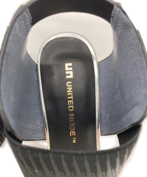 UNITED NUDE（ユナイテッドヌード）UNITED NUDE (ユナイテッドヌード) Raiko ブラック サイズ:37の古着・服飾アイテム