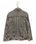 LEVI'S (リーバイス) TYPEⅢ リラックスフィット トラッカージャケット グレー サイズ:Ｍ：7000円