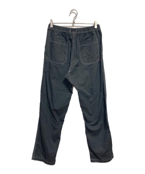 GRAMICCI（グラミチ）GRAMICCI (グラミチ) コントラスト ステッチ ルーズテーパード リッジパンツ グレー サイズ:Mの古着・服飾アイテム