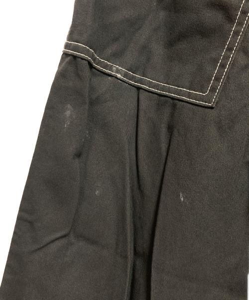 GRAMICCI（グラミチ）GRAMICCI (グラミチ) コントラスト ステッチ ルーズテーパード リッジパンツ グレー サイズ:Mの古着・服飾アイテム
