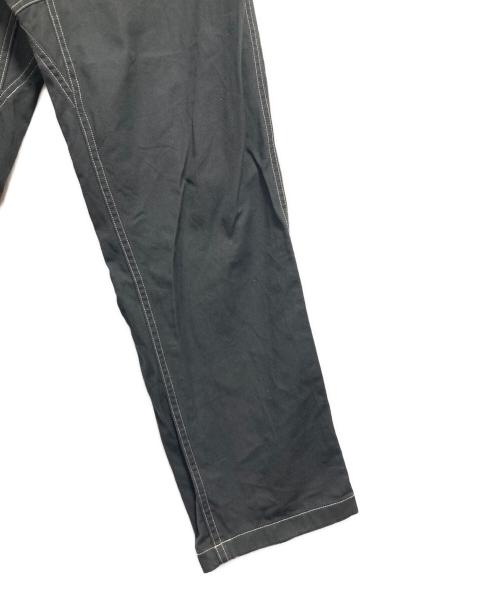 GRAMICCI（グラミチ）GRAMICCI (グラミチ) コントラスト ステッチ ルーズテーパード リッジパンツ グレー サイズ:Mの古着・服飾アイテム
